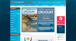Desktop Screenshot of pasaporteuruguay.com